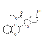 Ethyl 2-(2,3-Dihydrobenzo[b][1,4]dioxin-2-yl)-5-hydroxybenzofuran-3-carboxylate