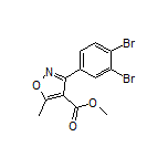 Methyl 3-(3,4-Dibromophenyl)-5-methylisoxazole-4-carboxylate