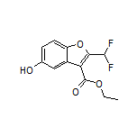 Ethyl 2-(Difluoromethyl)-5-hydroxybenzofuran-3-carboxylate