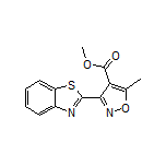 Methyl 3-(2-Benzothiazolyl)-5-methylisoxazole-4-carboxylate