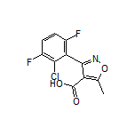 3-(2-Chloro-3,6-difluorophenyl)-5-methylisoxazole-4-carboxylic Acid