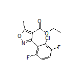 Ethyl 3-(2-Chloro-3,6-difluorophenyl)-5-methylisoxazole-4-carboxylate