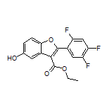 Ethyl 5-Hydroxy-2-(2,4,5-trifluorophenyl)benzofuran-3-carboxylate