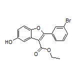 Ethyl 2-(3-Bromophenyl)-5-hydroxybenzofuran-3-carboxylate