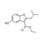 Ethyl 5-Hydroxy-2-isobutylbenzofuran-3-carboxylate