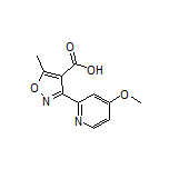 3-(4-Methoxy-2-pyridyl)-5-methylisoxazole-4-carboxylic Acid