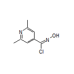 N-Hydroxy-2,6-dimethylpyridine-4-carbimidoyl Chloride