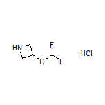 3-(Difluoromethoxy)azetidine Hydrochloride