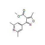 Methyl 3-(2,6-Dimethyl-4-pyridyl)-5-methylisoxazole-4-carboxylate