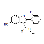 Ethyl 2-(2-Fluorophenyl)-5-hydroxybenzofuran-3-carboxylate