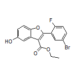 Ethyl 2-(5-Bromo-2-fluorophenyl)-5-hydroxybenzofuran-3-carboxylate