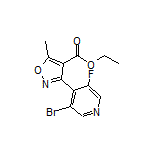 Ethyl 3-(3-Bromo-5-fluoro-4-pyridyl)-5-methylisoxazole-4-carboxylate