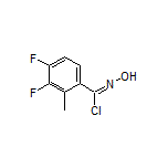 3,4-Difluoro-N-hydroxy-2-methylbenzimidoyl Chloride