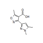 3-(1,5-Dimethyl-3-pyrazolyl)-5-methylisoxazole-4-carboxylic Acid