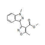 Methyl 5-Methyl-3-(1-methyl-3-indazolyl)isoxazole-4-carboxylate