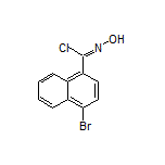 4-Bromo-N-hydroxy-1-naphthimidoyl Chloride