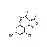 Methyl 3-(4-Bromo-2,6-dichlorophenyl)-5-methylisoxazole-4-carboxylate