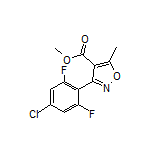 Methyl 3-(4-Chloro-2,6-difluorophenyl)-5-methylisoxazole-4-carboxylate