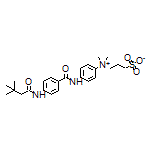 3-[[4-[4-(3,3-Dimethylbutanamido)benzamido]phenyl]dimethylammonio]propane-1-sulfonate