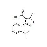 3-(2-Isopropylphenyl)-5-methylisoxazole-4-carboxylic Acid