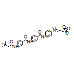 3-[[4-[4-[4-(3,3-Dimethylbutanamido)benzamido]benzamido]phenyl]dimethylammonio]propane-1-sulfonate