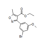 Ethyl 3-(3-Bromo-5-methoxyphenyl)-5-methylisoxazole-4-carboxylate