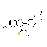 Ethyl 5-Hydroxy-2-[3-(trifluoromethoxy)phenyl]benzofuran-3-carboxylate