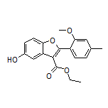 Ethyl 5-Hydroxy-2-(2-methoxy-4-methylphenyl)benzofuran-3-carboxylate