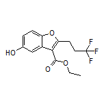 Ethyl 5-Hydroxy-2-(3,3,3-trifluoropropyl)benzofuran-3-carboxylate