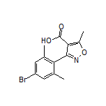 3-(4-Bromo-2,6-dimethylphenyl)-5-methylisoxazole-4-carboxylic Acid