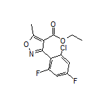 Ethyl 3-(2-Chloro-4,6-difluorophenyl)-5-methylisoxazole-4-carboxylate