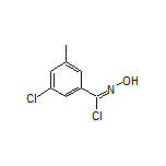 3-Chloro-N-hydroxy-5-methylbenzimidoyl Chloride