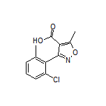 3-(2-Chloro-6-methylphenyl)-5-methylisoxazole-4-carboxylic Acid