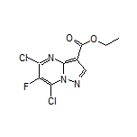 Ethyl 5,7-Dichloro-6-fluoropyrazolo[1,5-a]pyrimidine-3-carboxylate