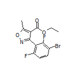 Ethyl 3-(3-Bromo-2,6-difluorophenyl)-5-methylisoxazole-4-carboxylate