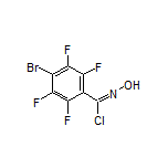 4-Bromo-2,3,5,6-tetrafluoro-N-hydroxybenzimidoyl Chloride