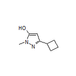 3-Cyclobutyl-1-methyl-1H-pyrazol-5-ol