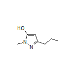 1-Methyl-3-propyl-1H-pyrazol-5-ol