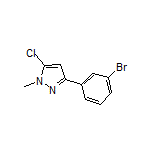 3-(3-Bromophenyl)-5-chloro-1-methyl-1H-pyrazole