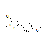 5-Chloro-3-(4-methoxyphenyl)-1-methyl-1H-pyrazole