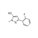 3-(2-Fluorophenyl)-1-methyl-1H-pyrazol-5-ol