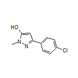 3-(4-Chlorophenyl)-1-methyl-1H-pyrazol-5-ol