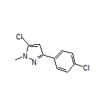 5-Chloro-3-(4-chlorophenyl)-1-methyl-1H-pyrazole