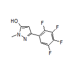 1-Methyl-3-(2,3,4,5-tetrafluorophenyl)-1H-pyrazol-5-ol