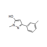 1-Methyl-3-(m-tolyl)-1H-pyrazol-5-ol