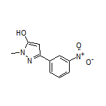 1-Methyl-3-(3-nitrophenyl)-1H-pyrazol-5-ol