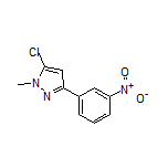 5-Chloro-1-methyl-3-(3-nitrophenyl)-1H-pyrazole