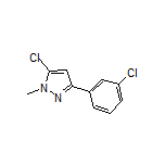 5-Chloro-3-(3-chlorophenyl)-1-methyl-1H-pyrazole