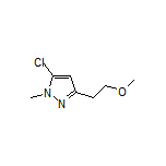 5-Chloro-3-(2-methoxyethyl)-1-methyl-1H-pyrazole