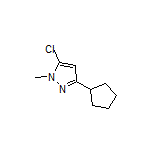 5-Chloro-3-cyclopentyl-1-methyl-1H-pyrazole